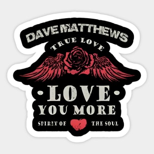 love you more Sticker